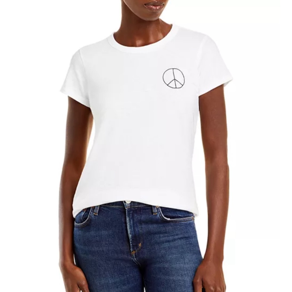 RAG AND BONE PEACE ORGANIC COTTON TEE